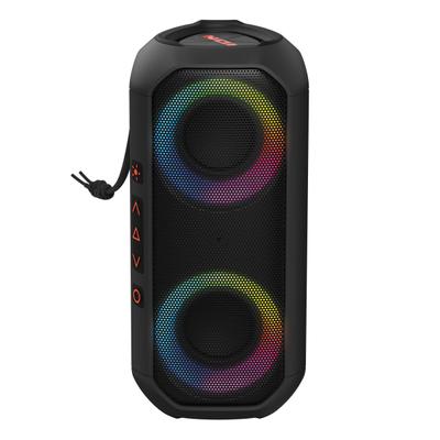 Ion Audio Uber Boom Uberboomxus 40W Portable Bluetooth Speaker With Speakerphone, Lights, And Stereo-Link, Black