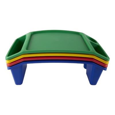 Office Depot Brand Kids Lap Tray, 23-1/4" X 11-7/8" X 8-1/4", Assorted Colors, Bf9012N
