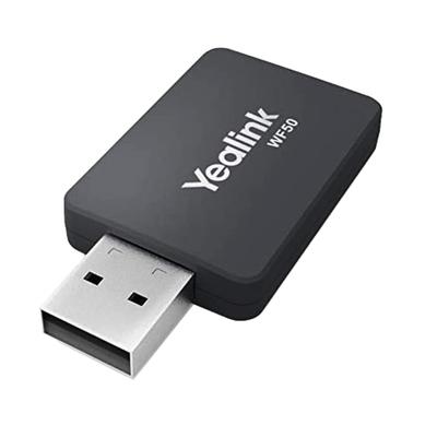 Yealink Wf50 Dual-Band Wi-Fi Usb Dongle, Black, Yea-Wf50
