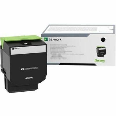 Lexmark High Yield Laser Toner Cartridge - Black - 1 Pack - 4000 Pages Black