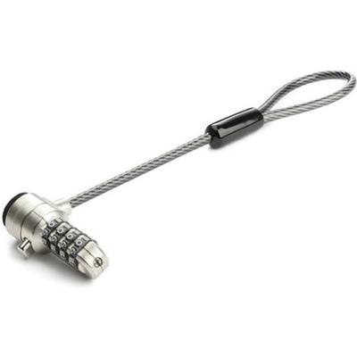 Startech.com Laptop Cable Lock Expansion Loop - 6" / 2.5 Cm Branch Cable & K-Slot Combination Lock - Computer Security Cable (Brnchlock)