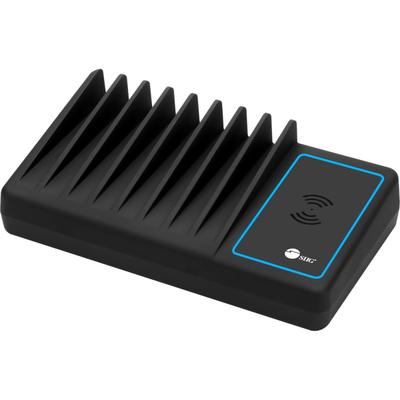 Siig 10-Port Usb-A/c & Wireless Charging Station With Ambient Light Deck