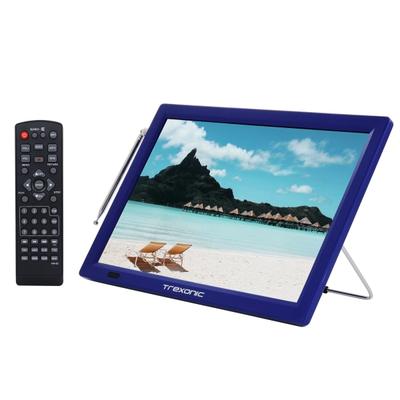 Trexonic Portable Rechargeable 14" Led Tv With Hdmi And Built-In Digital Tuner, Blue, 995115779M