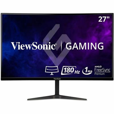Viewsonic Omni Vx2718-Pc-Mhd 27" Curved Hd Gaming Monitor