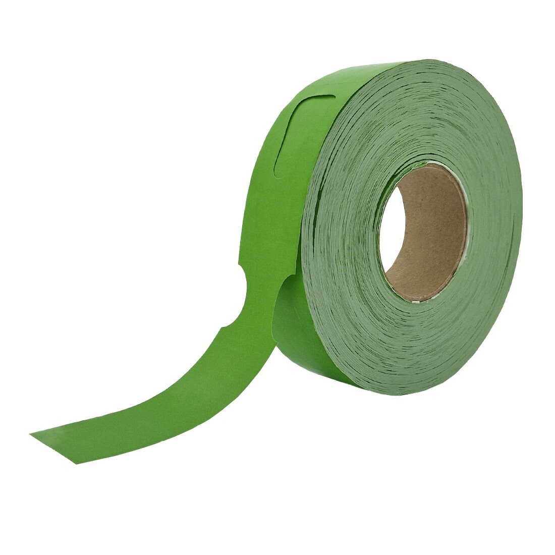 CombiCraft Schlaufenetiketten mit Metallerkennung in Grün - 500 Stück, 48x279mm Image