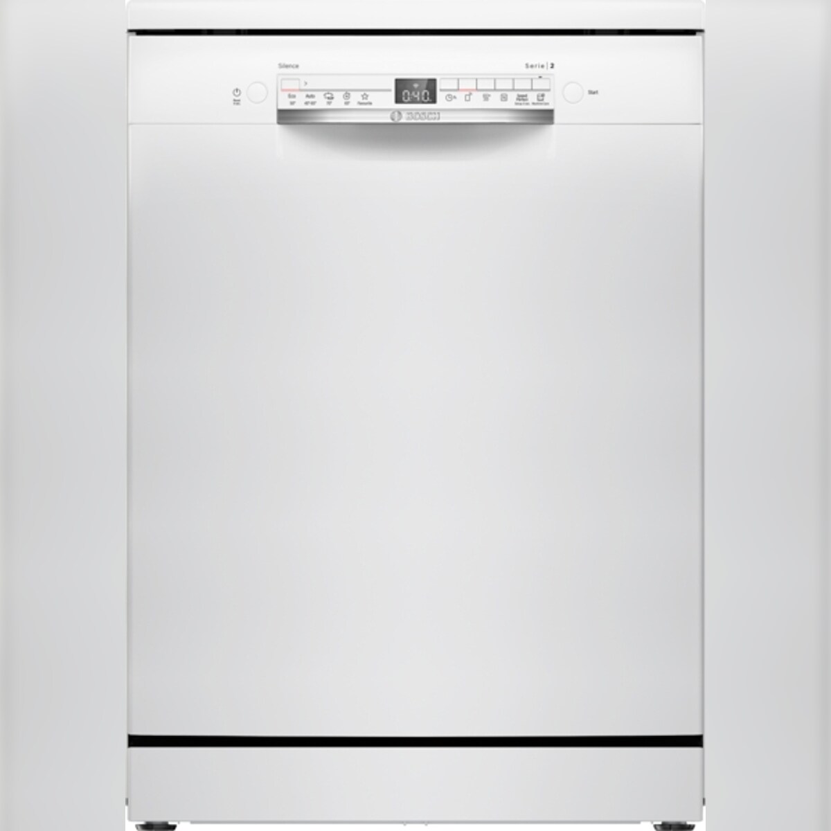 Bosch Serie 2, SMS2ITW09E Freistehender Geschirrspüler, Höhe 84,5 cm, Breite 60 cm, Weiß Image