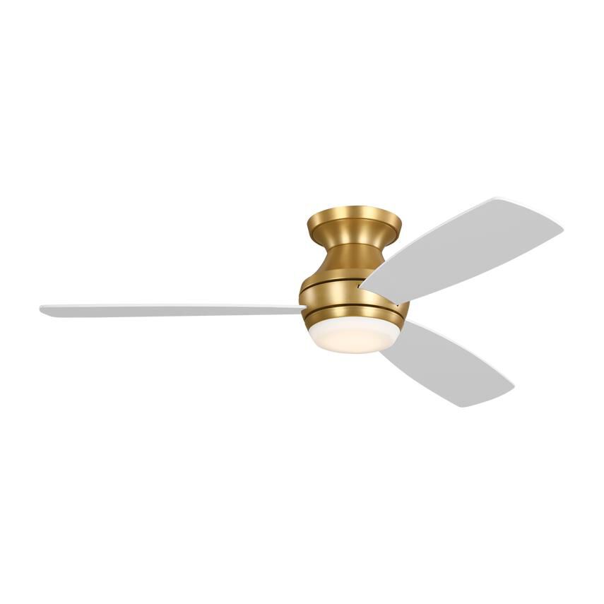 Visual Comfort Fan Collection Ikon 52 Led 52 Inch Ceiling Fan with Light Kit - 3IKR52BBSD