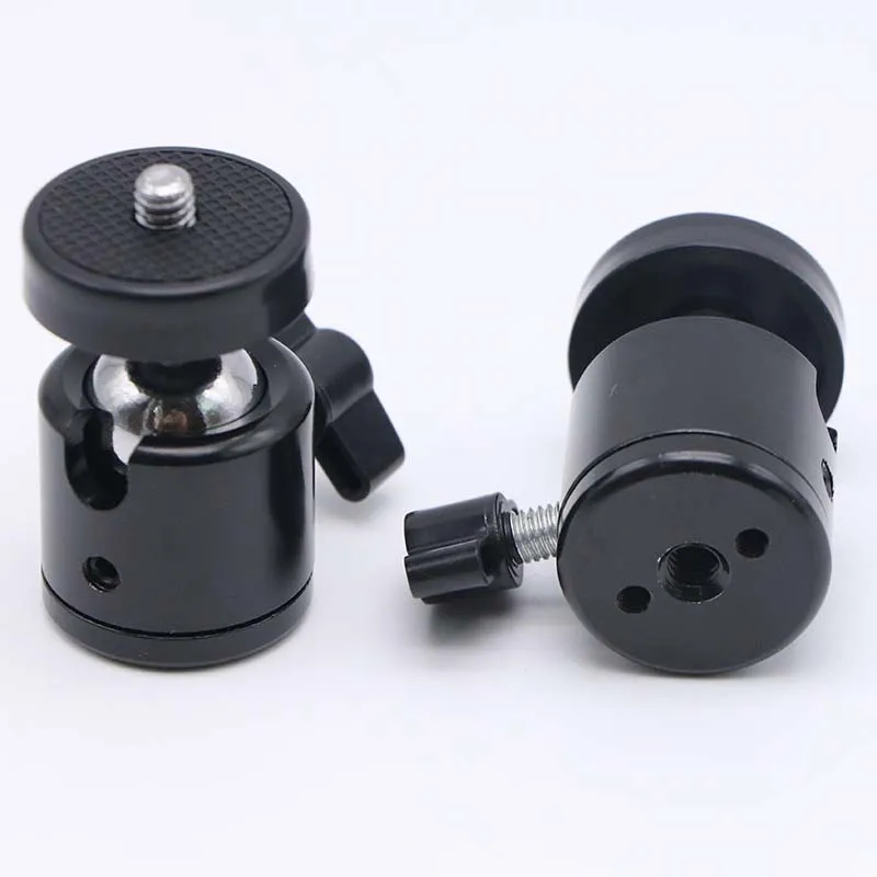 Kamera Kugelkopf 360 Grad Schwenk Stativ Kugelkopf 1/4 Telefon Ständer Einbeinstativ Mount Adapter Für DSLR Kameras Stative Mount Adapter