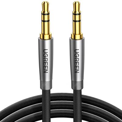 NPTERBL Audiokabel, 3,5-mm-Stecker, geflochtenes Nylon-Stereo-Auto-Aux-Kabel, kompatibel mit iPhone Image