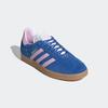 Sneaker ADIDAS ORIGINALS "GAZELLE", Gr. 40, blau (blau, orchid fusion, gum 3), Leder, Synthetik, sportlich, Schuhe Sneaker low Retrosneaker Skaterschuh, Topseller