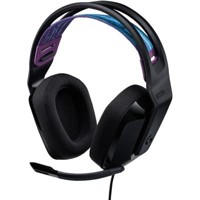 Logitech G335 Wired Gaming Headset - Stereo - Mini-Phone (3.5Mm) - Wired - 36 Ohm - 20 Hz - 20 Khz - On-Ear - Binaural - Ear-Cup