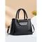 elegante Handtasche aus Kunstleder mit Krokoprägung – stylische Handtasche mit Henkel oben und abnehmbarem Schultergurt, luxuriöse Tragetasche für Damen, perfekt für die Arbeit, Partys und formelle Anlässe schwarz rosa rot