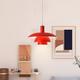lampada a sospensione ph5 con lampadina colorata lampada a sospensione moderna minimalista ufo illuminazione da soffitto adatta per soggiorno sala da pranzo sala da pranzo 110v-220v