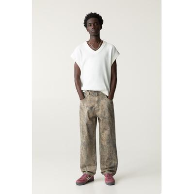 Printed Baggy Trousers