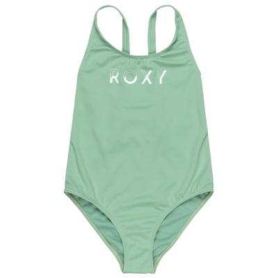 Roxy - Girl's Solid Active One Piece - Badeanzug Gr 16 Years grün Image