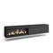 SKRAUT HOME Wohnzimmer TV-Schrank, Viel Stauraum, 237x35x45cm, Großformat TV, XXL Elektrokamin, hängend, Farbe Schwarz - 499_6