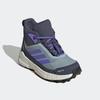 Wanderschuh ADIDAS TERREX "TERREX TRAILMAKER 2 MID RAIN.RDY", Gr. 38, magic grau, semi cobalt blau, shadow navy, Textil, Synthetik, sportlich, Schuhe
