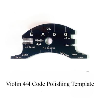 TEMU 4/4 Violin Template For Adjusting Strings, A Tool For Violin Makers For Installation And Repair.