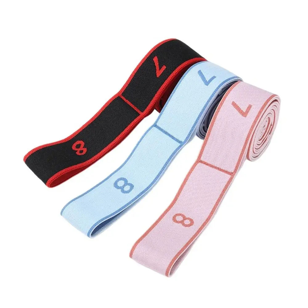 8/10/12 Grid Yoga Resistance Band Yoga Training Elastic Fitness Resistance Bands Crossfit Exercise Textile Cotton
