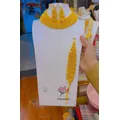 Nuova collana placcata oro 24K di fascia alta Dubai, orecchini, bracciali, Set di gioielli romantici