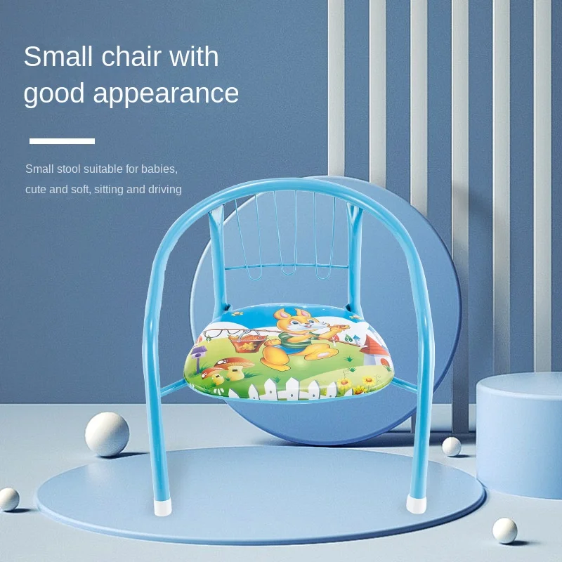 Hause Kleine Esszimmer Stuhl kinder Cartoon Bank Verdickt Baby Stuhl Baby Esszimmer Stuhl Rückenlehne Kleine Hocker Dropshipping