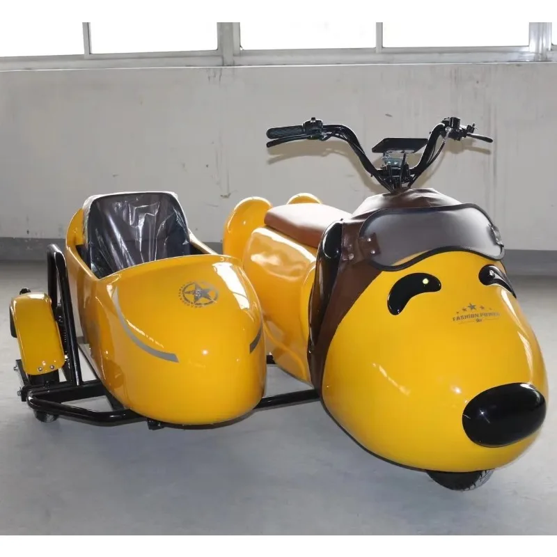 USA Warehouse Motorrad-Seitenwagen, seitlicher dreirädriger Dreiradmotor, Siderwagen, Eimer, Siderwagen, Zerkleinerer Image