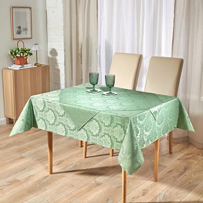 Jacquard-Tischdecke hellgrün 130 x 170 cm Eldo Image