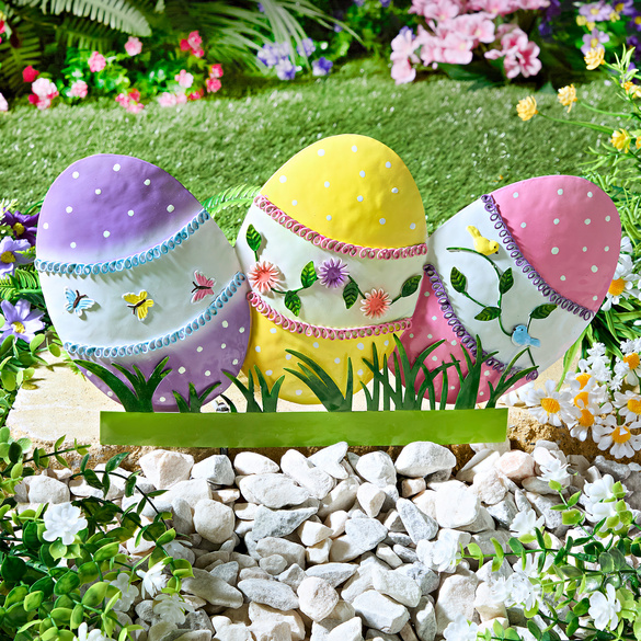 Gartenstecker "Ostereier" Image