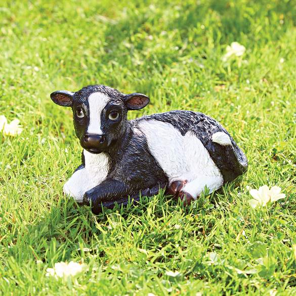 Deko-Kalb "Butterblümchen" 11 x 17,5 x 10 cm Gainsborough Image