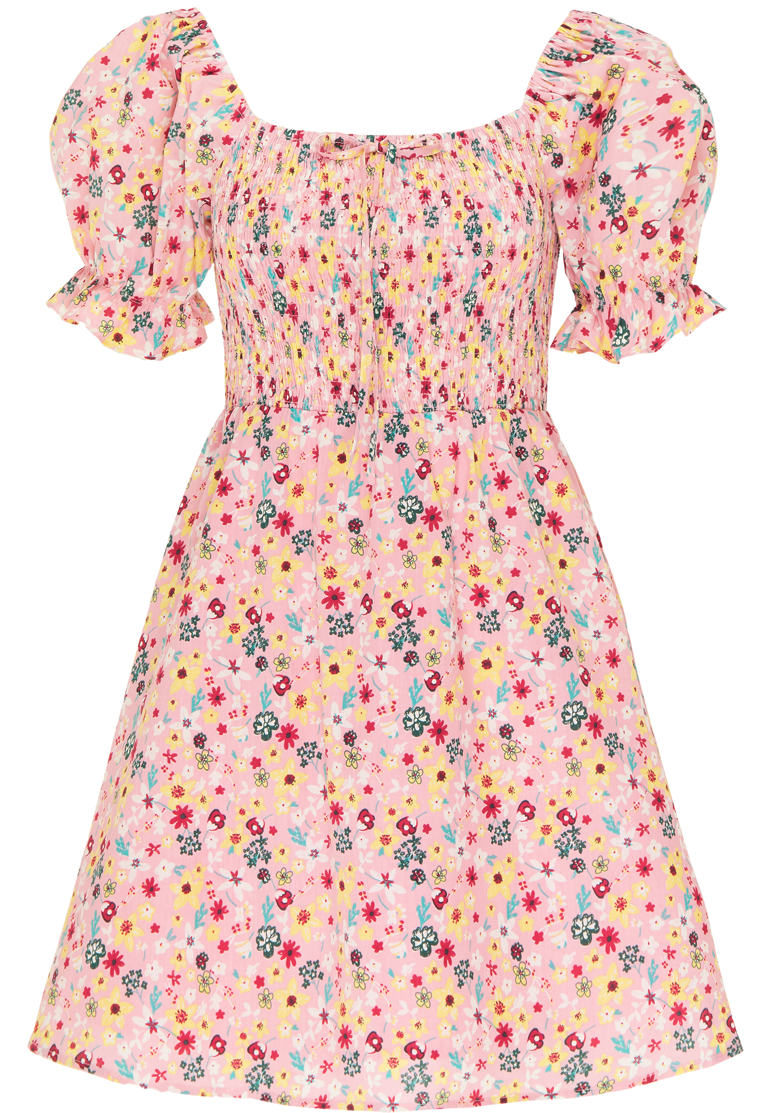 Mymo Sommerkleid Damen Rosa Mehrfarbig Image