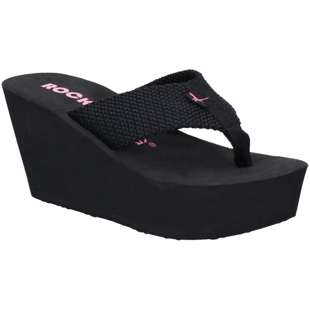 Sandales compensées Diver Rocket Dog Pour Femme en Noir