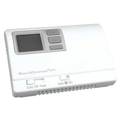 ICM SC2010L Non-Programmable Thermostat, 1 H, 1 C, Dual, 18/30VAC