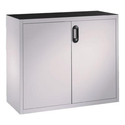 CP Stahlschrank mit Flügeltüren 120 x 120 cm grau, 120x120x40 cm Image