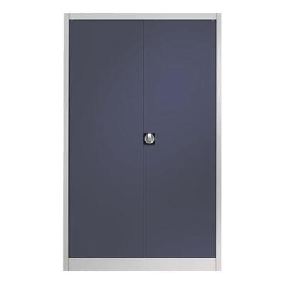 mauser Stahlschrank mit Flügeltüren 42 cm tief 5 OH breit grau, 120x195x40 cm Image