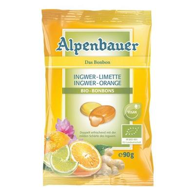 Alpenbauer BIO-Bonbons »Ingwer-Limette/Orange« orange Image
