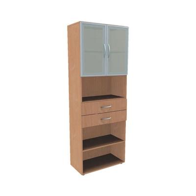 Geramöbel Mehrzweckschrank braun, 80x216x42 cm Image