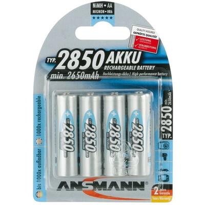Ansmann 4x Akkus AA / Mignon 2650 mAh Image