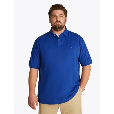 Poloshirt "BT-1985 REGULAR POLO-B", Herren, Gr. XXL, blau (wedge blau), Jersey, Obermaterial: 96% Baumwolle, 4% Elasthan, TOMMY HILFIGER BIG & TALL, casual, regular fit, Kurzarm, Shirts, Große Größen Image