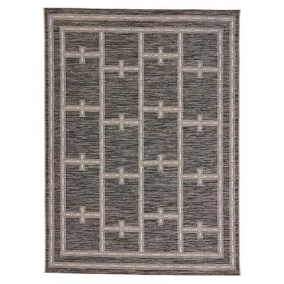 Collins Indoor/Outdoor Rug - Gray, 2'7