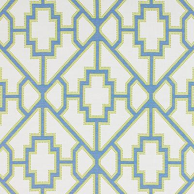 Gatewood Blue InsideOut Performance Fabric by the Yard - Ballard Designs