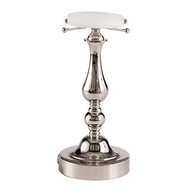 Callum Accent Lamp Base - Polished Nickel - Ballard Designs