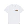 T-Shirt DC SHOES "Two Bit", Herren, Gr. M, weiß, 75% Baumwolle, 25% Baumwolle, Kurzarm, Shirts