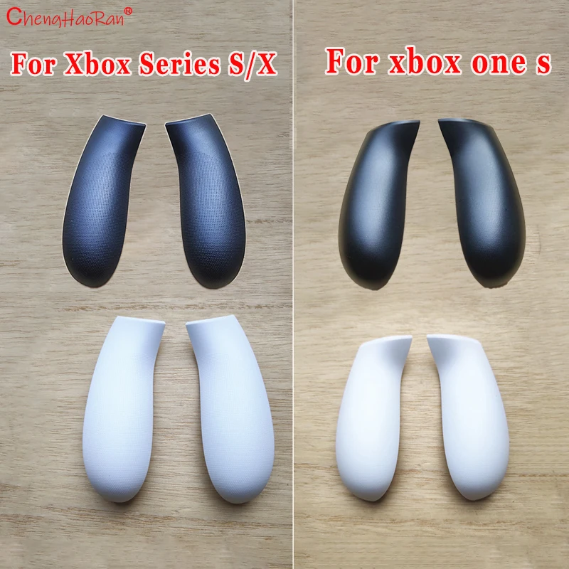 A Pair Grip For Xbox Series S X Xbox One S Core Controller Left Right Side Rails Replacement Rear Handle Grips Shell Back Panel