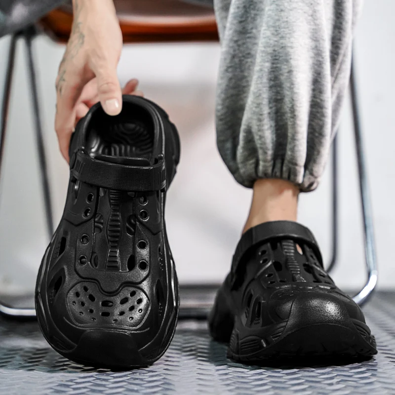 2024 Strand Sandalen EVA Sommer Garten Clogs Männer Sandale Männer mode Angeln Sandalen Outdoor Sport Hausschuhe Sandalen Hombre Größe 45