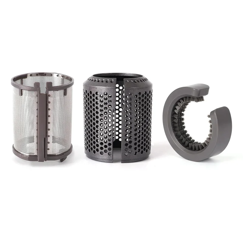 Haartrockner Innen filter Außen filter käfig für Dyson Haartrockner hd01 hd03 hd08 Modelle, mit Filter reinigungs bürste a Image