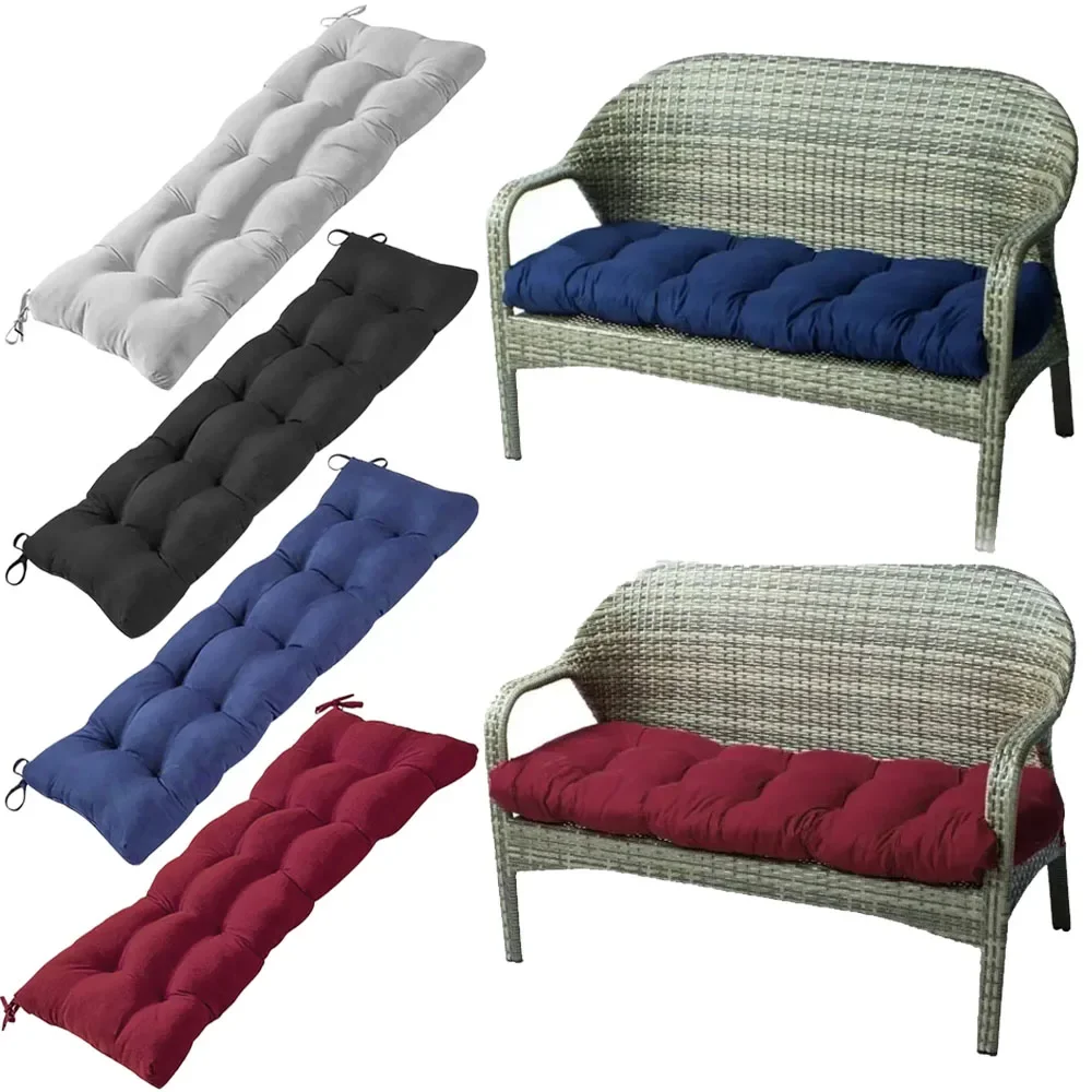 90/100/110/120 cm weiches Rückenkissen, bequemes Schaukelstuhlkissen, Bankkissen, Gartenstuhl, Erkerfenster, sitzendes langes Kissen
