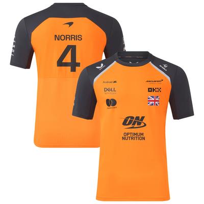 McLaren 2025 Team Lando Norris Driver Set Up T-Shirt – Herbst Image