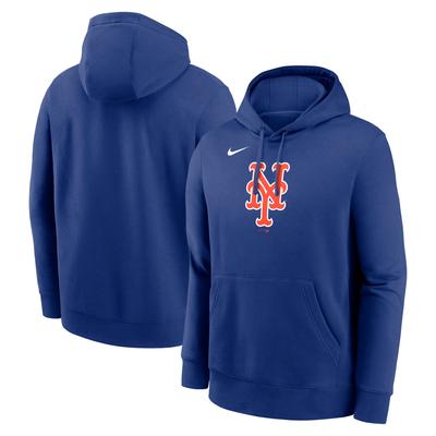 New York Mets Nike Logo Club Fleece Hoodie - Herren Image