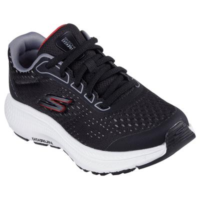 Sneaker SKECHERS "GO RUN CONSISTENT 2.0", Kinder, Gr. 30, schwarz (schwarz, grau), Textil, sportlich, Schuhe, Schnürschuh mit gepolsterter Sohle, Größenschablone zum Download Image