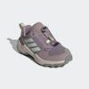 Wanderschuh ADIDAS TERREX "TERREX AX4S SPEED LACING", Gr. 40, preloved fig, linen grün, silber grün, Synthetik, Textil, sportlich, Schuhe